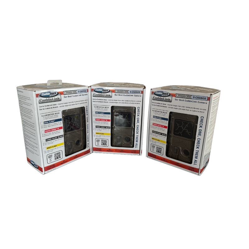 Комплект 3 броя фотокапан Cuddeback G-5017 Dual Flash