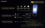 Фенер за ключодържател Nitecore Tiki LE - Image 2