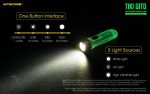 Фенер за ключодържател Nitecore Tiki GITD - Image 4