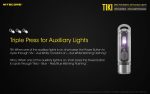 Фенер за ключодържател Nitecore Tiki - Image 3