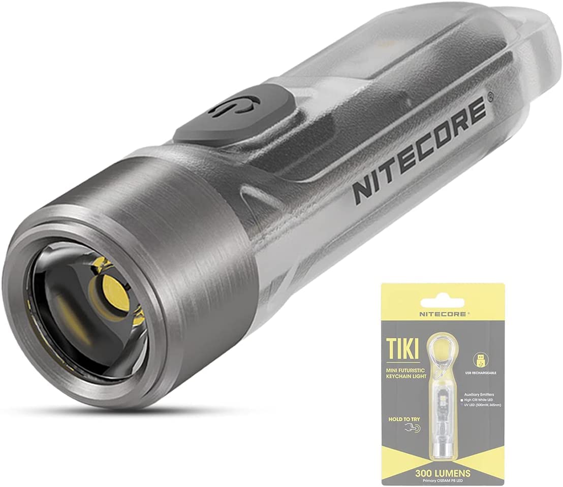 nitecore-tiki-grey.jpg Фенер за ключодържател Nitecore Tiki - Image 1